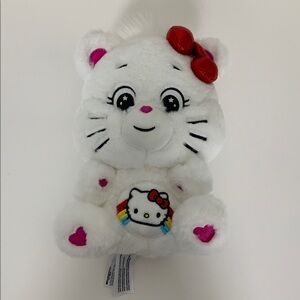Hello kitty Care Bears Collaboration Stuffie Stuffed Animal 9”